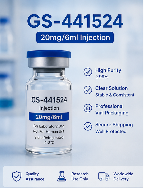 กรณี บริษัท ล่าสุดเกี่ยวกับ กรณีความร่วมมือลูกค้าการฉีด GS-441524 20 มก. / 6 มล