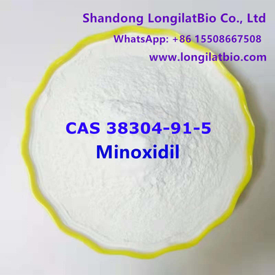 น้ํายาลดเส้นผม 99% สดใส น้ํายา Minoxidil Powder CAS 38304-91-5