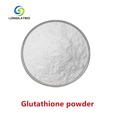 จําหน่ายเครื่องสําอางเกรดโลก สุขภาพดี 99% L-Glutathione ขนาดบริสุทธิ์ CAS 70-18-8 สําหรับผิวขาว