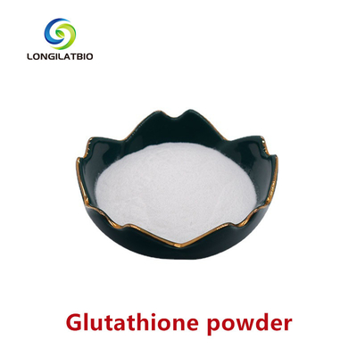สินค้าที่ขายร้อน สารวัสดุดิบเครื่องสําอาง L-Glutathione CAS 70-18-8 สําหรับการดูแลผิวหนัง