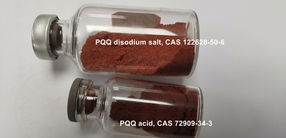 ซื้อผงเกลือไดโซเดียม PQQ Pyrroloquinoline Quinone CAS 122628-50-6