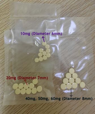 วัตกรรมแพทย์ GS-441524 แผ่นรับประทานทางปาก 20mg 40mg 50mg 60mg สําหรับการสนับสนุนแอนติไวรัส FIP ของแมว