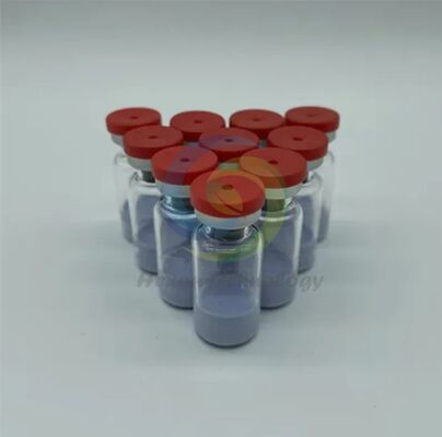 ผงเปปไทด์ทองแดง GHK-Cu ความบริสุทธิ์สูงสำหรับการวิจัยผลิตภัณฑ์ดูแลผิว | วัตถุดิบ Copper Tripeptide-1 | สารประกอบเปปไทด์สีน้ำเงินที่เสถียร | ความบริสุทธิ์ ≥99%