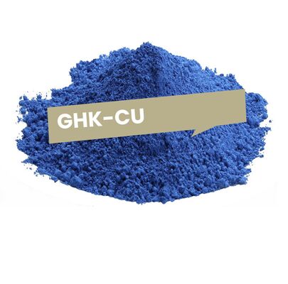 GHK Cu Copper Peptide Powder ส่งเสริมการผลิตคอลลาเจน ลดริ้วรอย ปรับปรุงความยืดหยุ่นของผิว