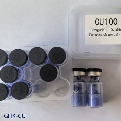พีปไตด์ทองแดง GHK-Cu ความบริสุทธิ์สูง สําหรับการวิจัยเครื่องสําอาง