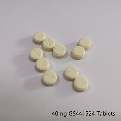 สัตวแพทย์ GS-441524 แท็บเล็ต 40mg สําหรับแมว FIP สนับสนุน สูตรแอนติไวรัสทางปาก