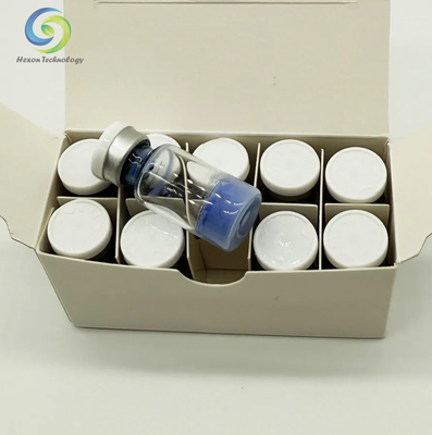 ผง GHK- Cu Copper Peptide Powder 100mg กระปุกยาสําอางสําหรับการวิจัย
