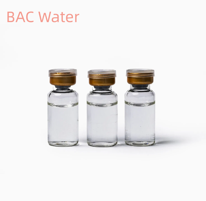USP เกรด Bac น้ํา 3ml 10ml โซลูชั่นระบายน้ําไร้สมบูรณ์สําหรับเพปติดและการใช้งานในห้องปฏิบัติการ