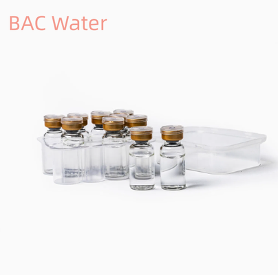 USP เกรด Bac น้ํา 3ml 10ml โซลูชั่นระบายน้ําไร้สมบูรณ์สําหรับเพปติดและการใช้งานในห้องปฏิบัติการ