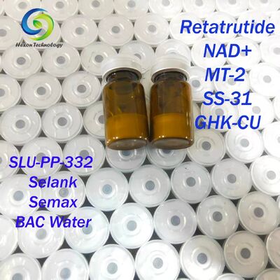 ขายปลีก NAD+ กระป๋องฉีด 500mg ขาว NAD ที่มีความมั่นคงสูง สําหรับการใช้ในสาธารณสุขและการวิจัย