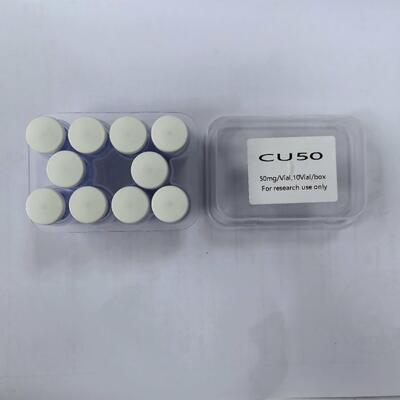 ขนาดความบริสุทธิ์สูง GHK-Cu Copper Peptide Powder สําหรับการบํารุงผิวหนัง นวัตกรรม Copper Tripeptide-1 สารสําอาง สารประกอบ Blue Peptide Complex วัสดุการวิจัยที่มั่นคง