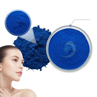 ผงเปปไทด์ทองแดง Copper Tripeptide 1 แบบไลโอฟิไลซ์เพื่อการต่อต้านริ้วรอยและการซ่อมแซมผิวในการวิจัยเครื่องสำอาง
